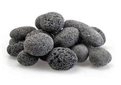 25 lbs Black Beach Lava Rock