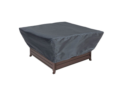 Fire Pit Cover Square 42"-48" - 49''Wx49''Dx12''H - Mercury